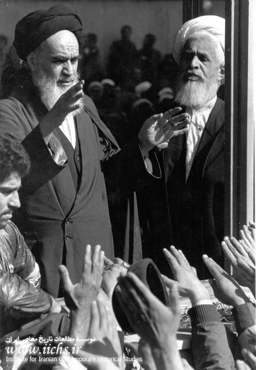 امام خمینی در روزهای اقامت درمدرسه علوی تهران