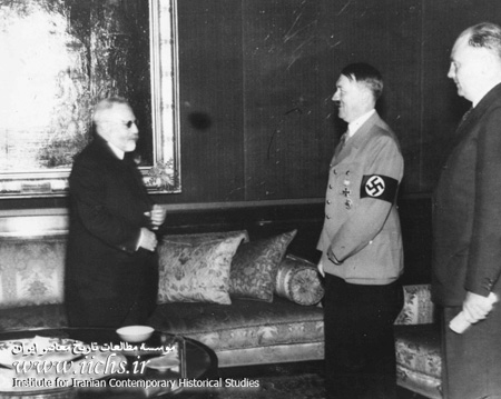 ملاقات حسن اسفندیاری با آدلف هیتلر صدر اعظم آلمان