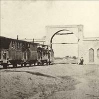 ماشین دودی یا قطار حضرت عبدالعظیم در طهران قدیم