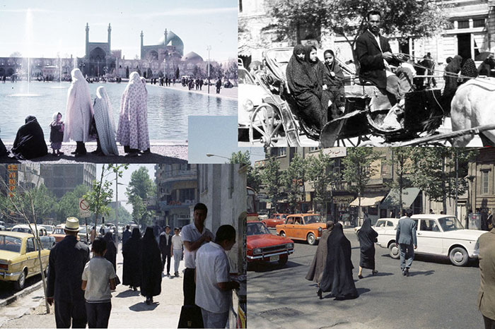 زنان باحجاب در سال‌های سلطنت محمدرضا پهلوی