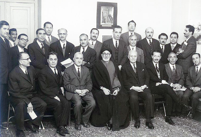 تصویر جمعی از اعضای شورای مرکزی جبهه ملی دوم