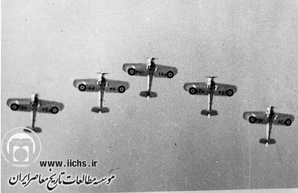 پرواز پنج فروند از هواپیماهای دوباله ارتش ایران (سال 1313)