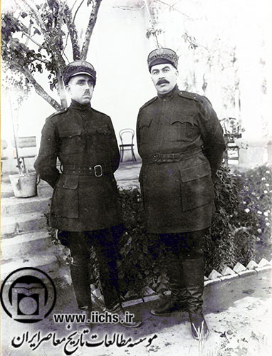اسماعیل امیرفضلی و عبدالله امیرطهماسبی دو تن از امرای ارتش در اوایل دوره پهلوی