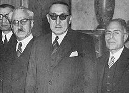 اعضای هیئت اعزامی ایران به مسکو برای حل اختلاف با شوروی!