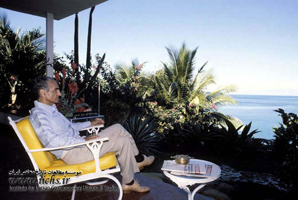 محمدرضا پهلوی در روزهای اقامت در پاناما