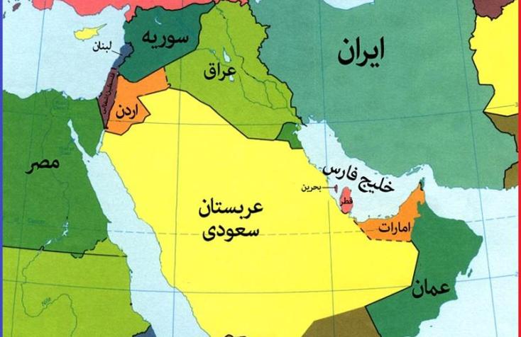 نقشه عمان