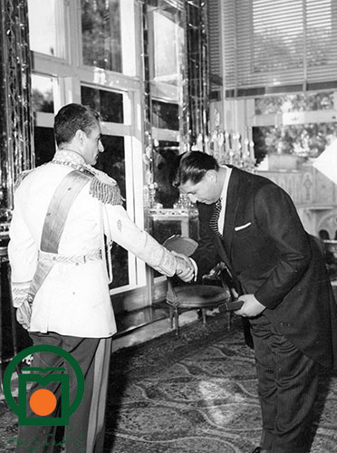  ملاقات محمدرضا پهلوی با فرستاده دولت اسرائیل به ایران