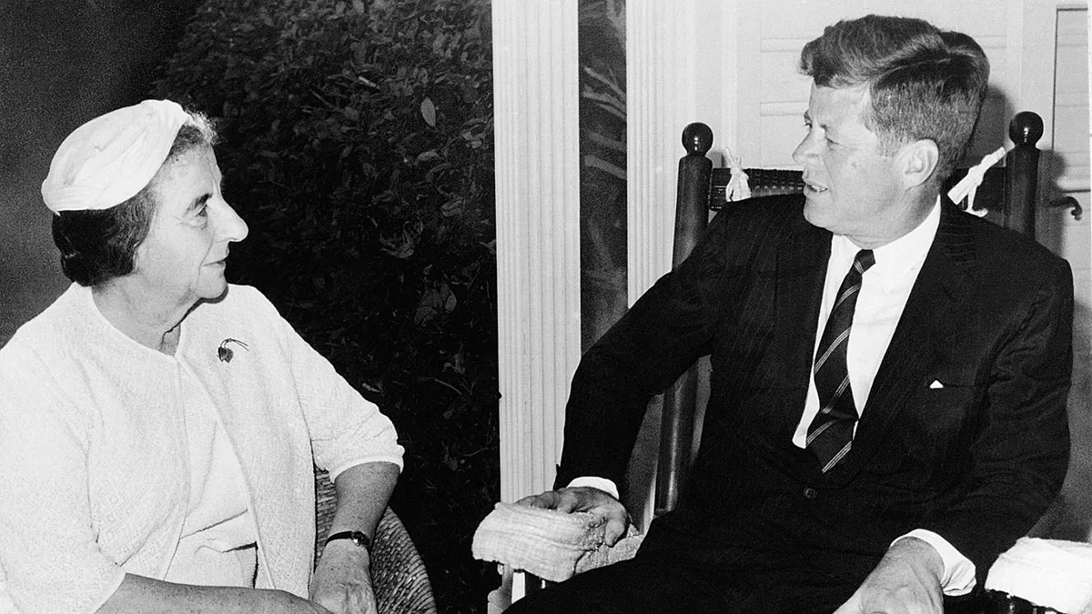 جان.اف کندی و گلدا مایر نخستوزیر رژیم صهیونیستی